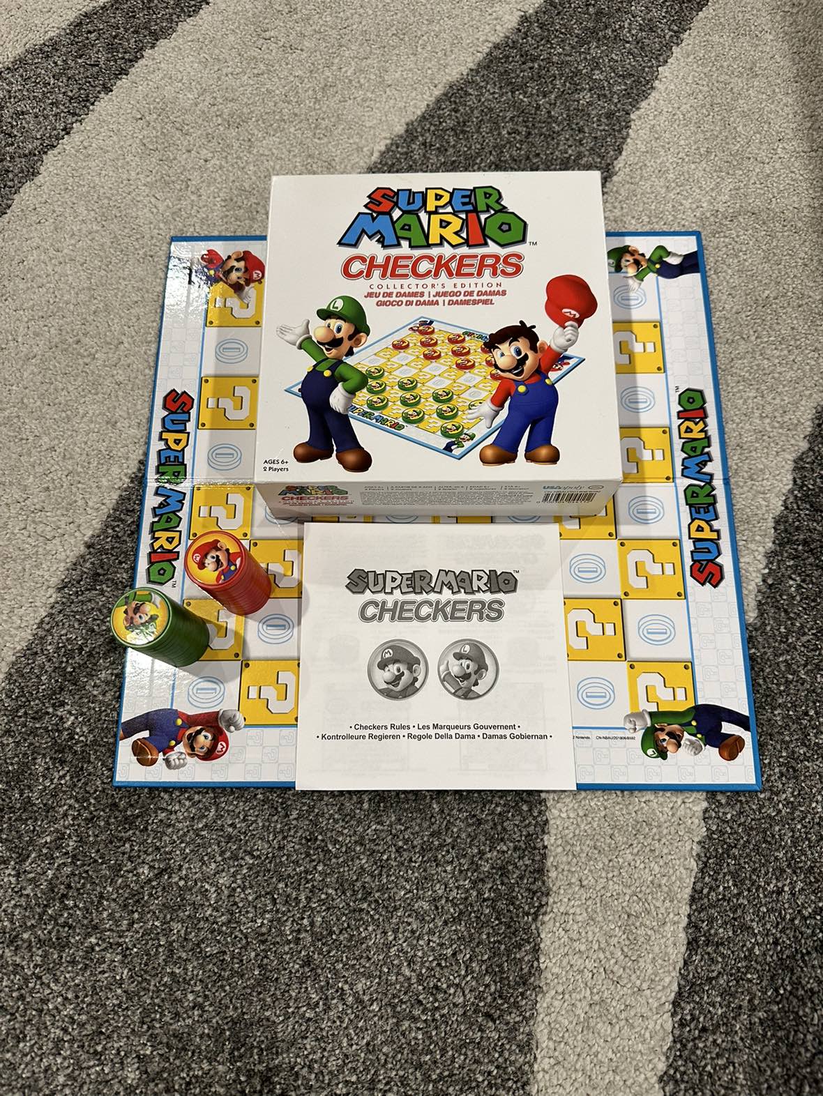Super Mario Checkers thumbnail