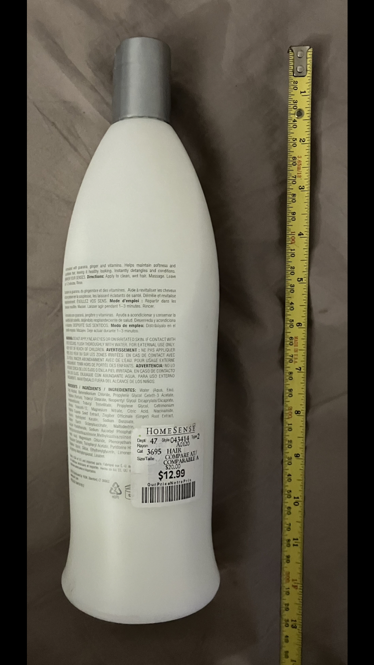 Rusk Sensories Calm Hair Conditioner Big 35 oz (2 lb 3 oz) 990g🧴 image indicator(2)