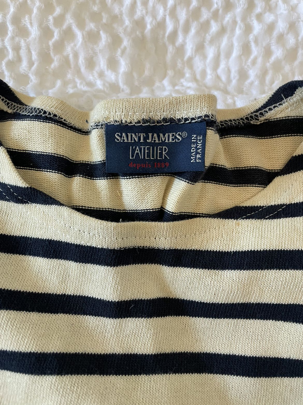 Saint James L'atelier sailor striped shirt image indicator(5)