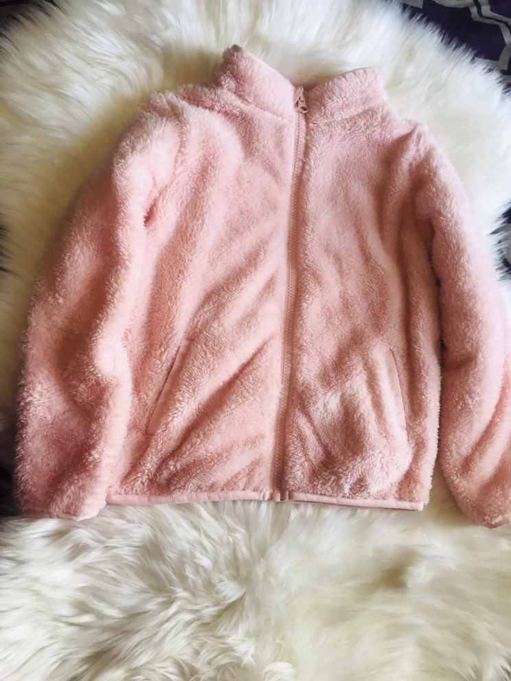 🌸💞Girls powder pink plush sweater💕🌸 image indicator(2)