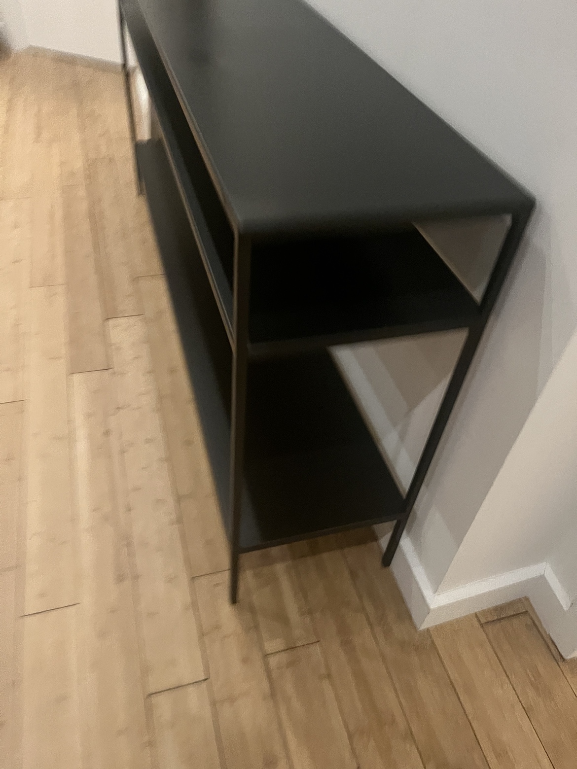 Room & Board Narrow Black Console Table - photo 5