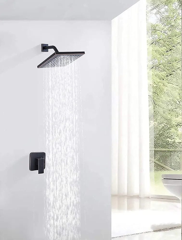 Shower Head GGStudy 8 inch Square Rain Stainles - photo 4