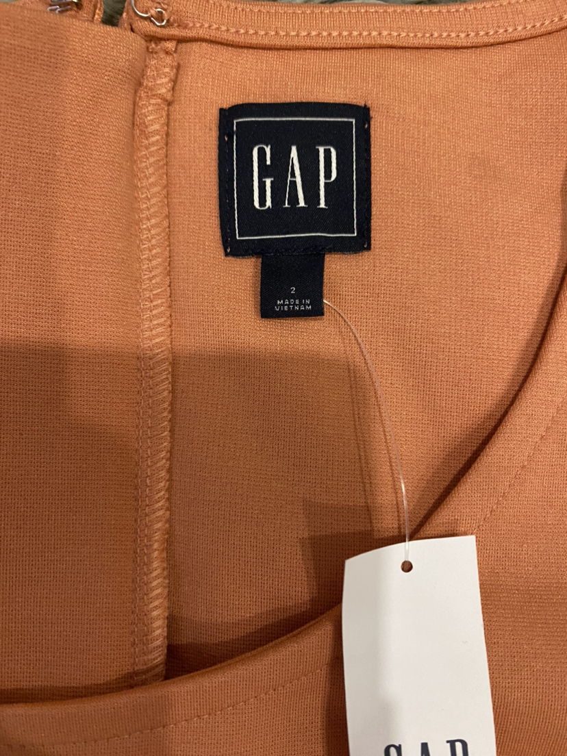 Gap. Fit and flare scallop dress. NWT. image indicator(8)