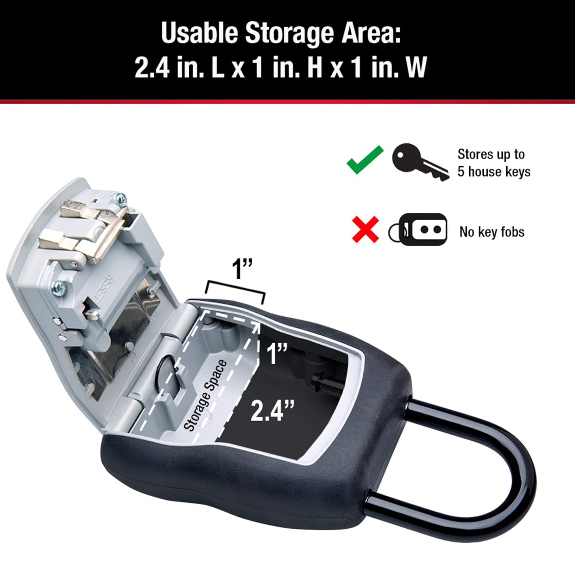 Master Lock Key Lock Box, image indicator(5)