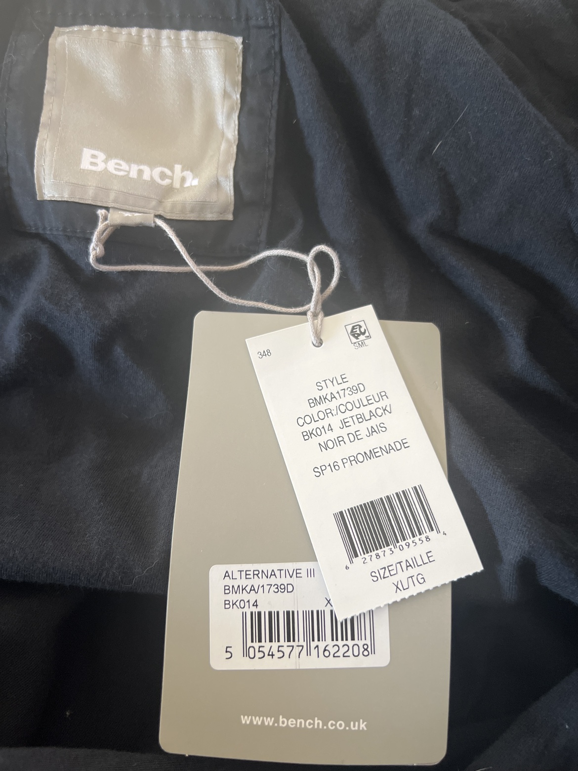 Bench men's jacket image indicator(3)