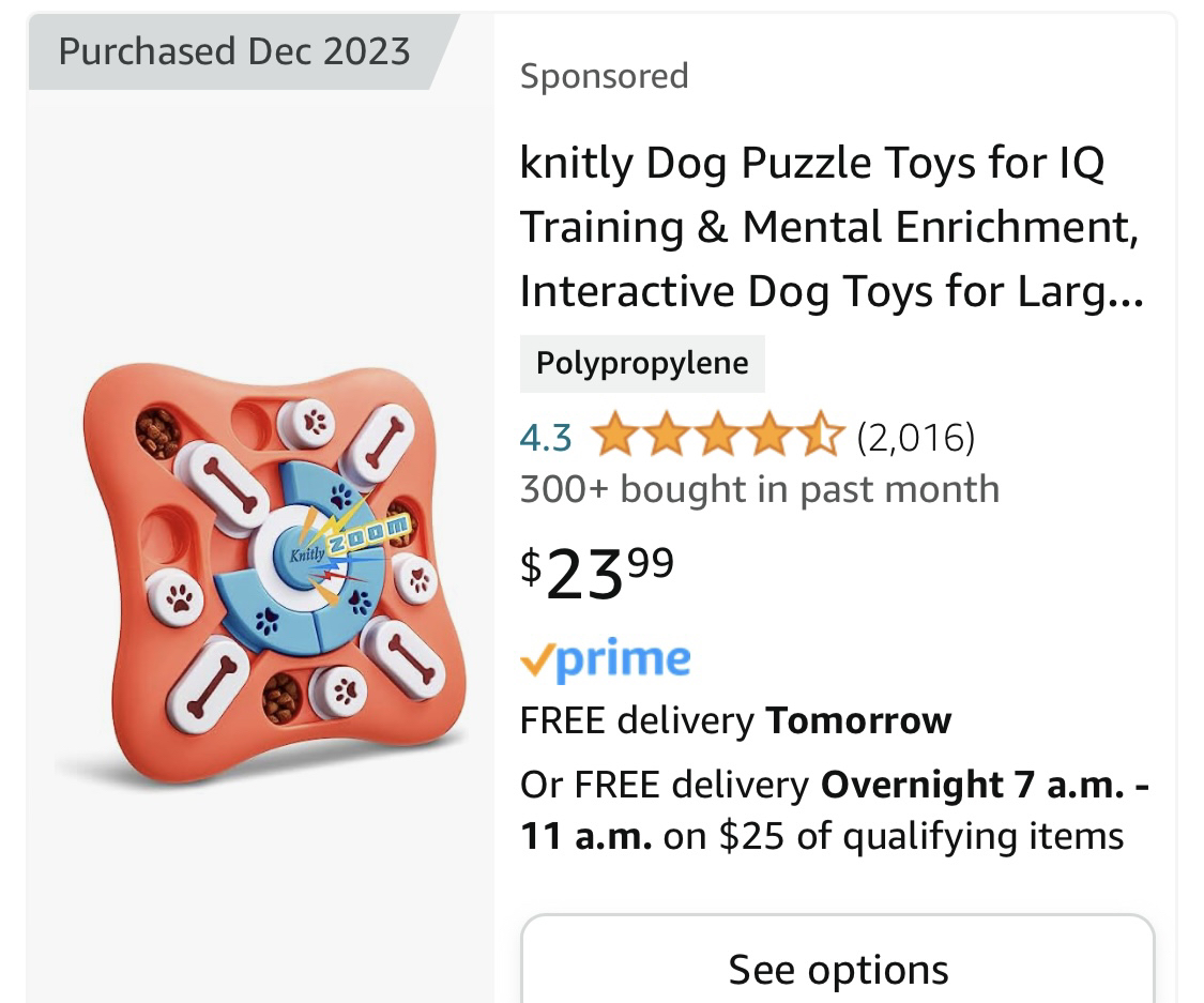 Dog Treat Puzzle image indicator(3)