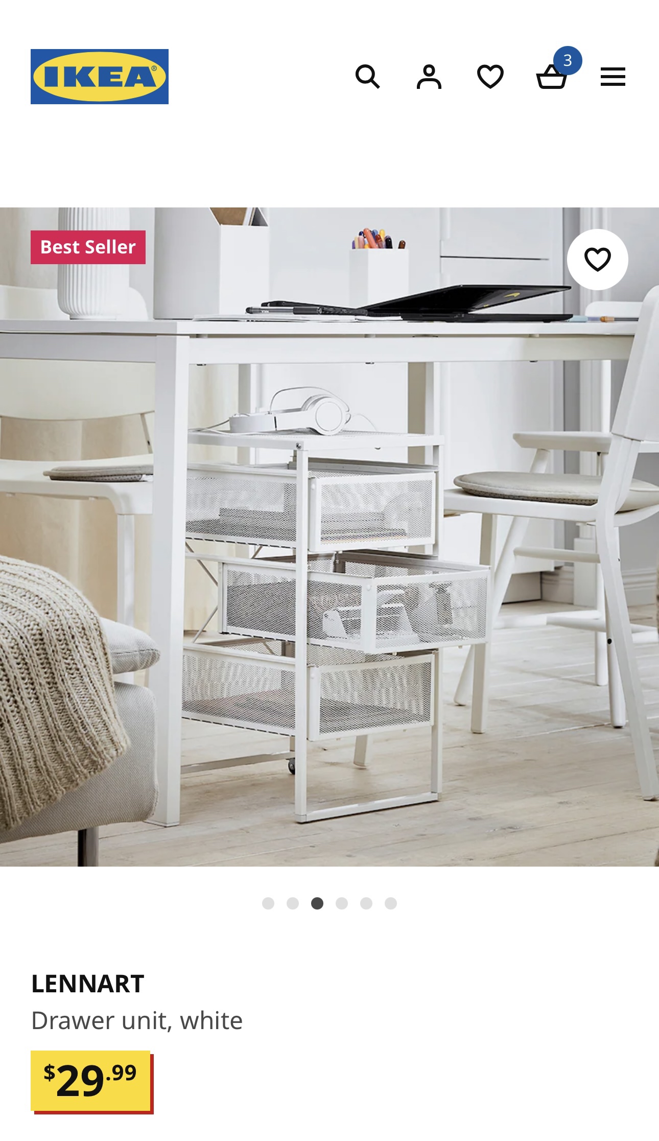 Lennart wired basket x2 -ikea - photo 4