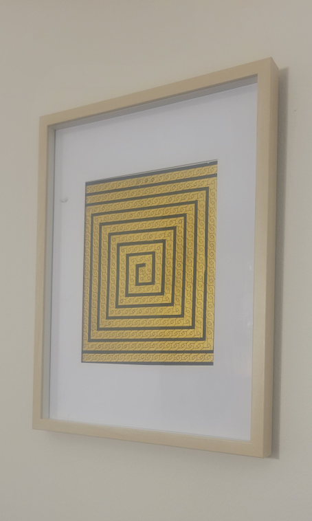 Handmade Traditional Persian Pattern Art/ Wall Piece image indicator(3)