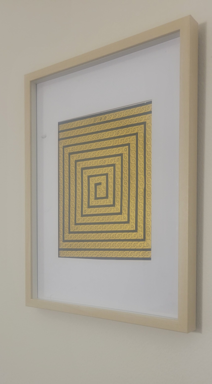 Handmade Traditional Persian Pattern Art/ Wall Piece image indicator(5)