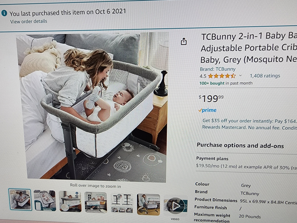 TCBunny Baby Bassinet - photo 2