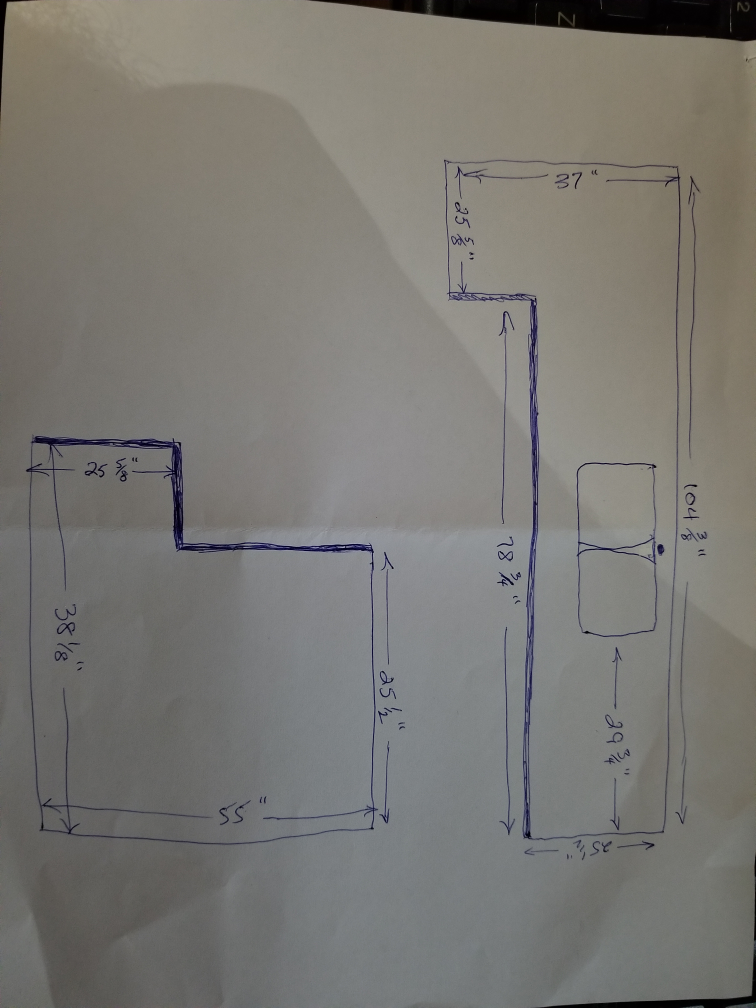 Granite countertops w/ double sink- essentially like new thumbnail