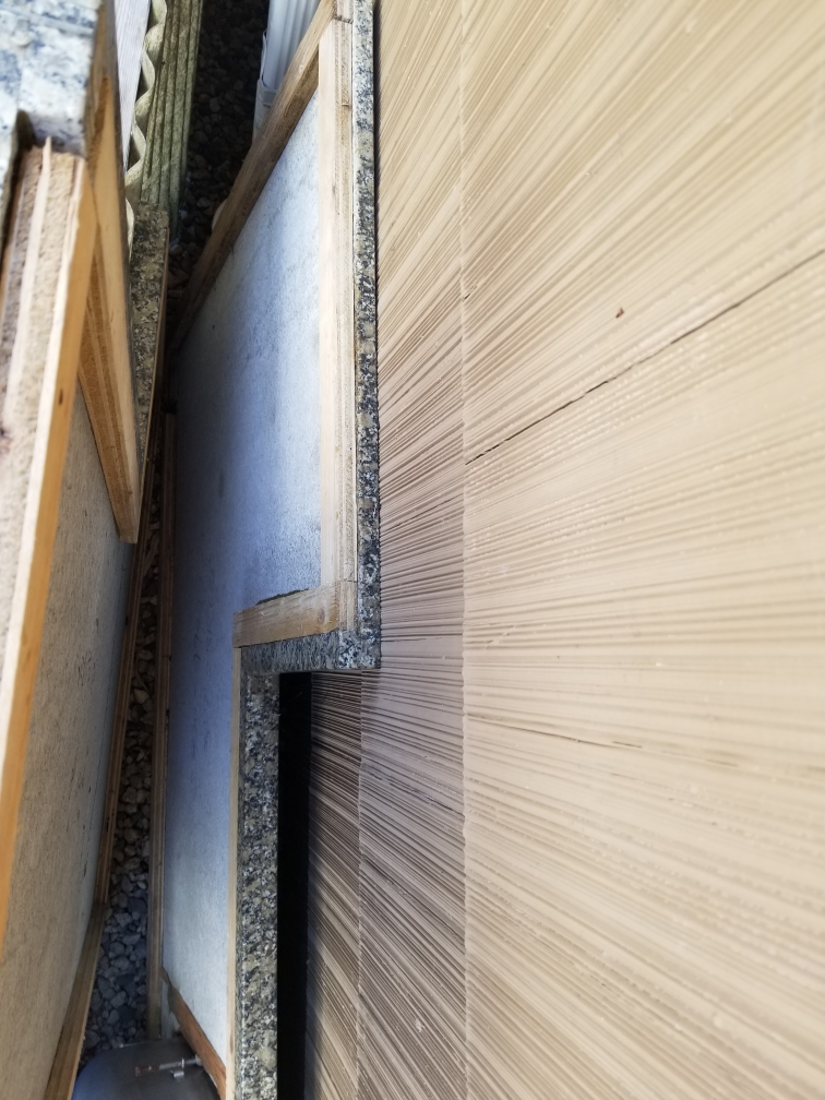 Granite countertops w/ double sink- essentially like new image indicator(4)