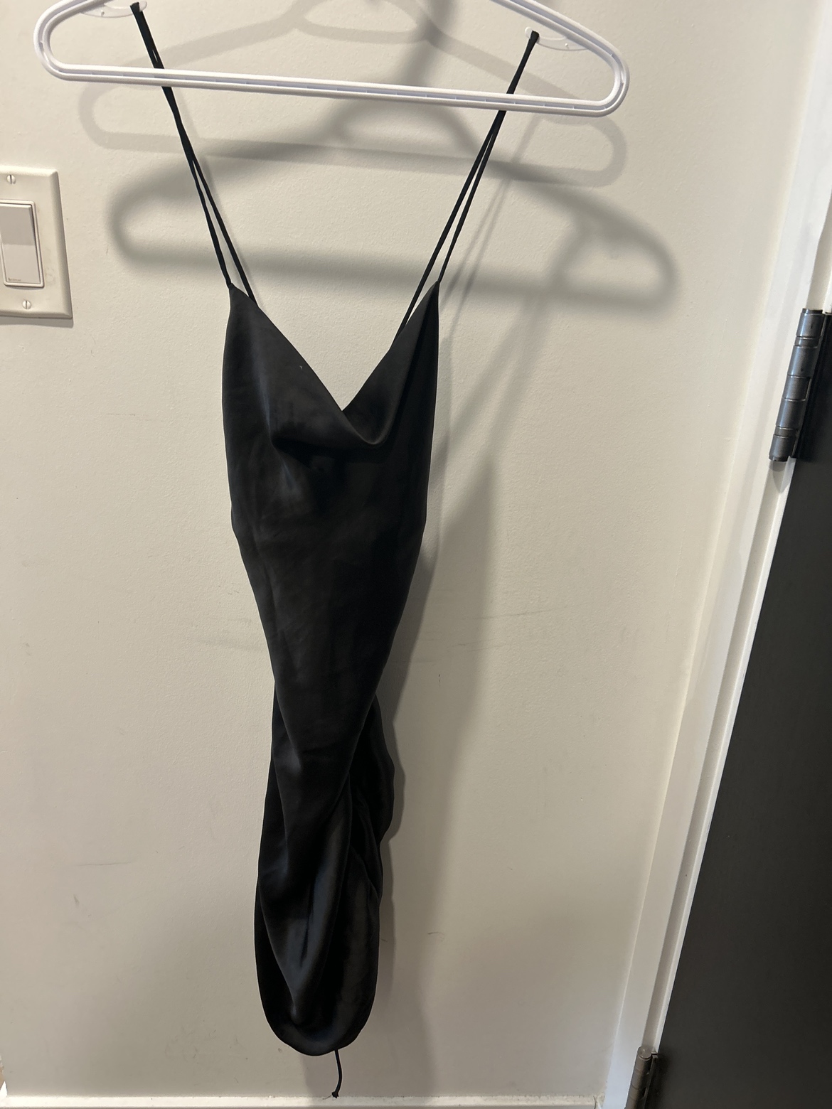 Zara satin mini dress never worn