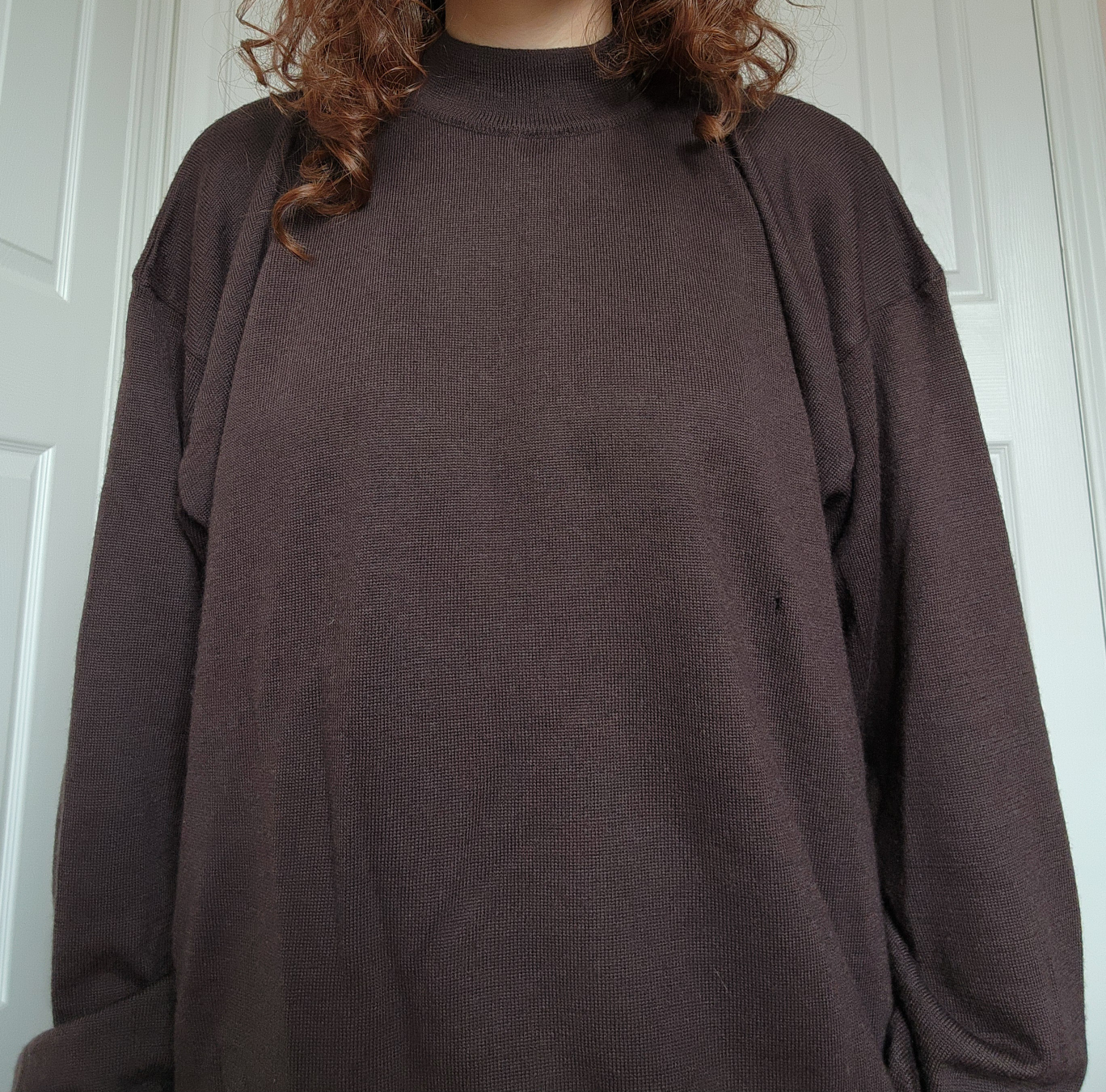 unisex vintage 🍫 brown sweater image indicator(5)