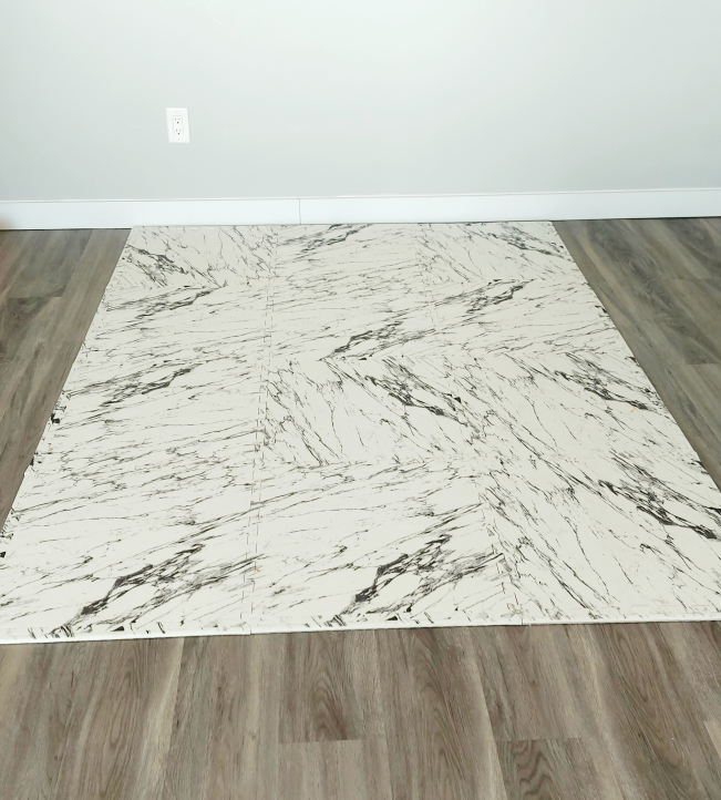 #Moving Sale- Mainstay interlocking Marble foam mat, 12 pieces thumbnail