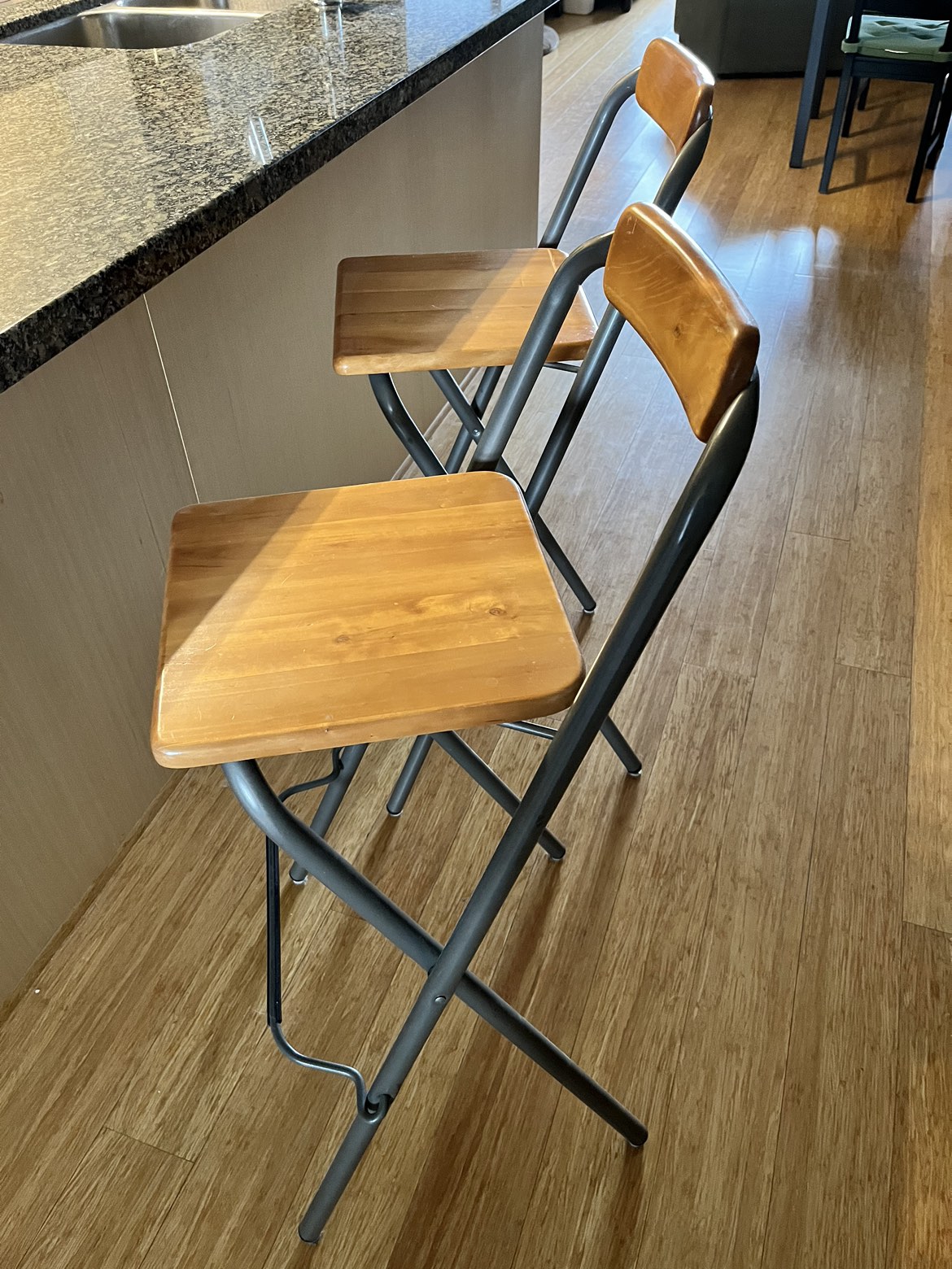 IKEA Foldable Island Stools 4 for $100