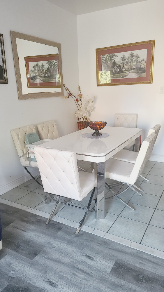 marble dining table