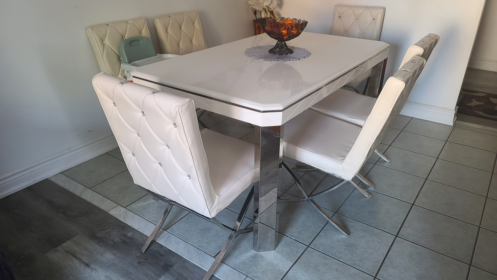 marble dining table - photo 2