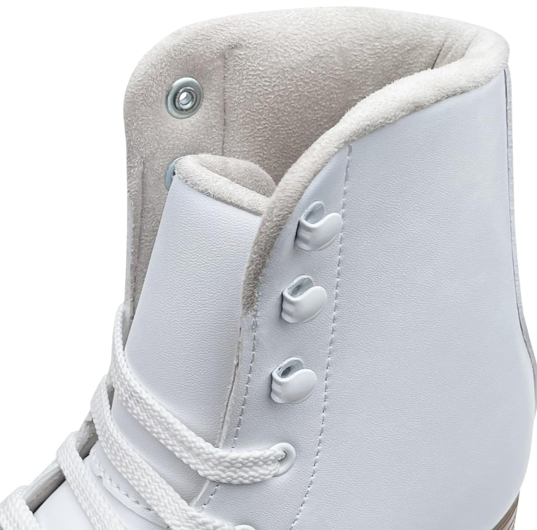 Gliti Ice Skates Womens/Girls Ice Figure Skates, Size 8, White - photo 4
