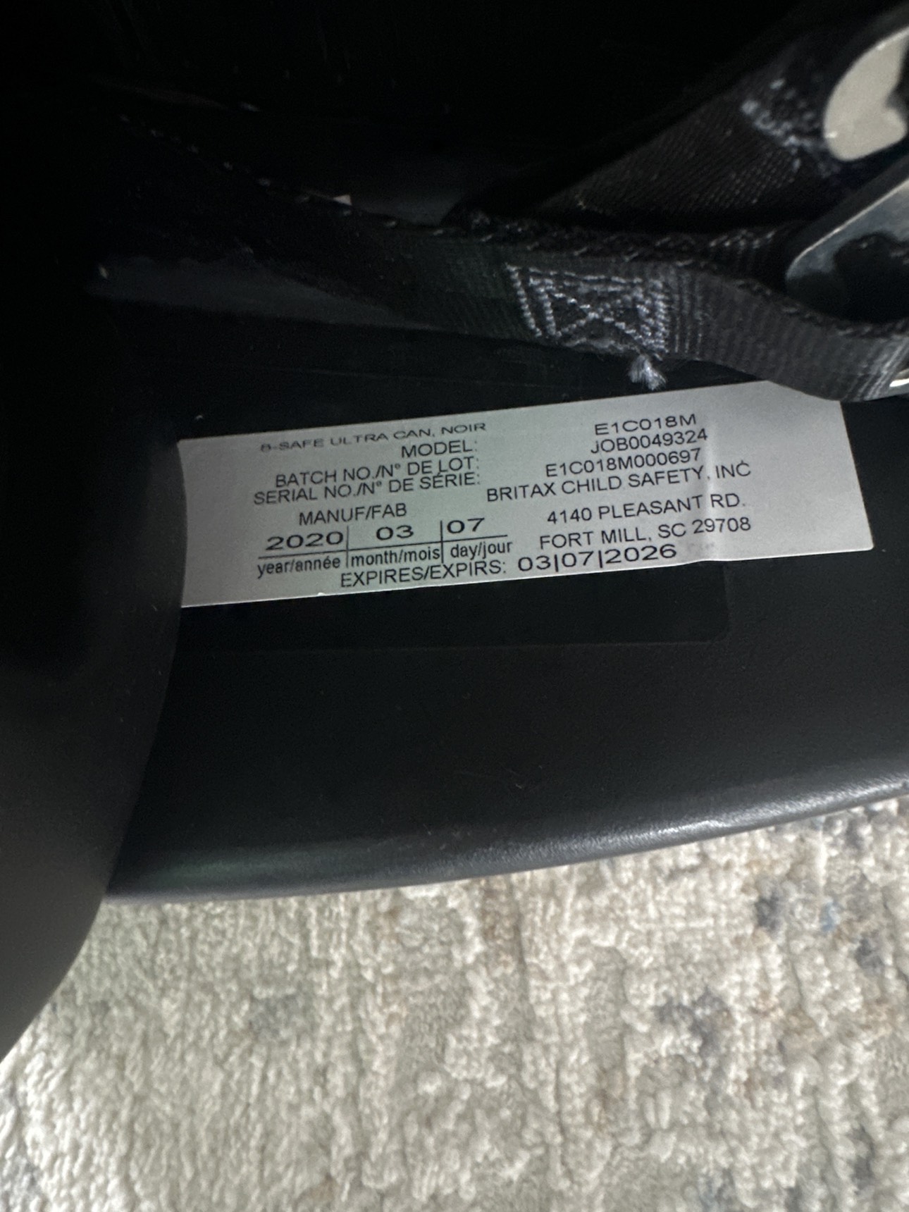 Britax car seat - photo 3