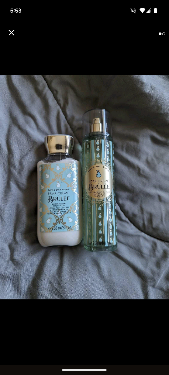 Bath and body works mist and body lotion. thumbnail