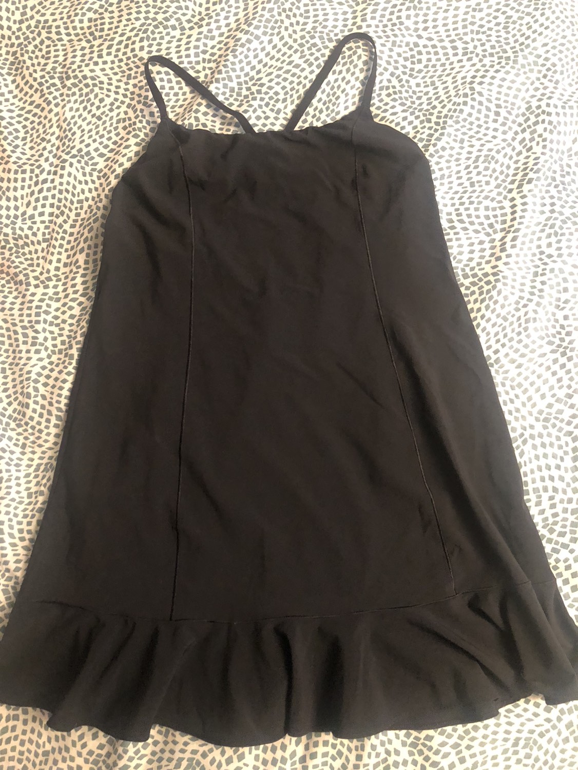 OFFLINE Real Me Ruffle Dress/Tennis Dress in Black