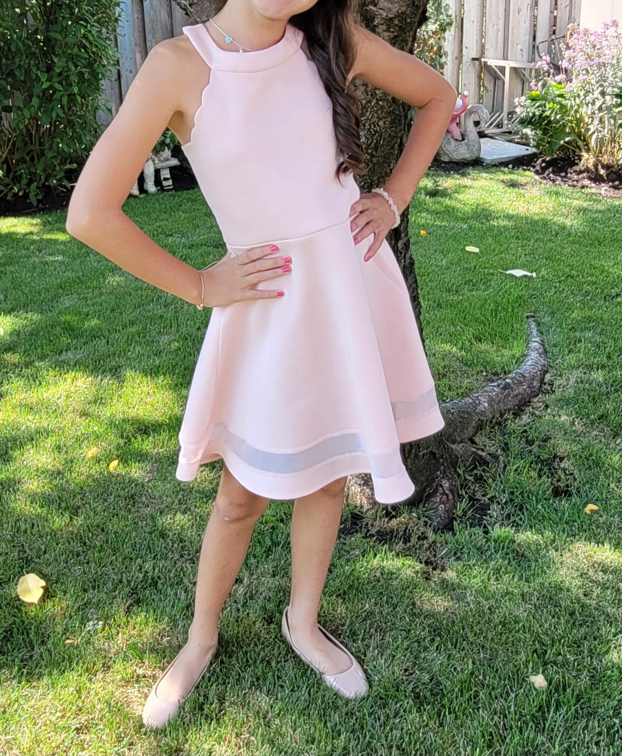 Lipsy Girls Pink Dress sz 9-10 years thumbnail