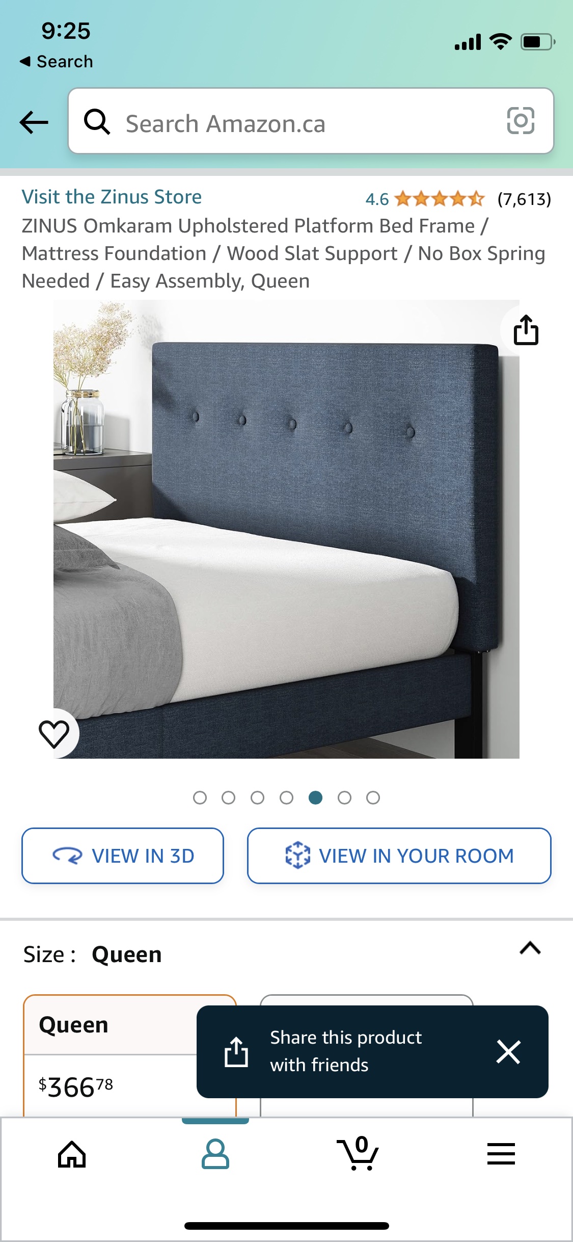Queen bedframe