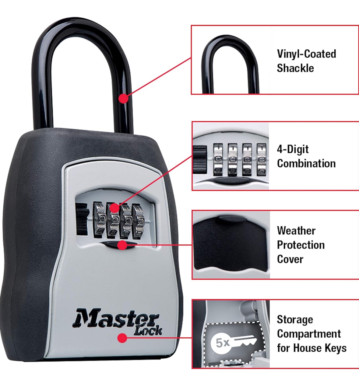 Master Lock Key Lock Box,
