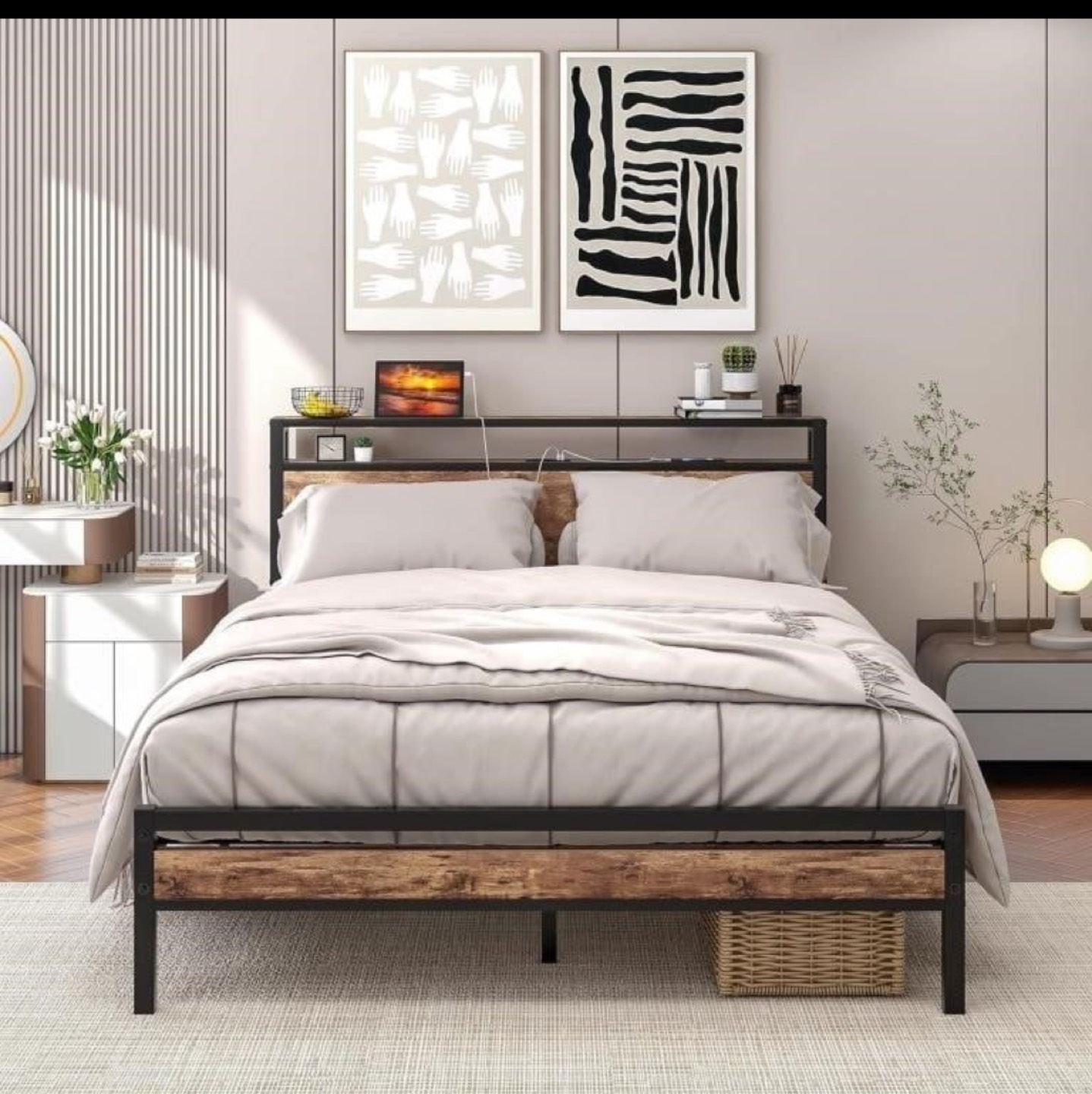 Queen bedframe thumbnail