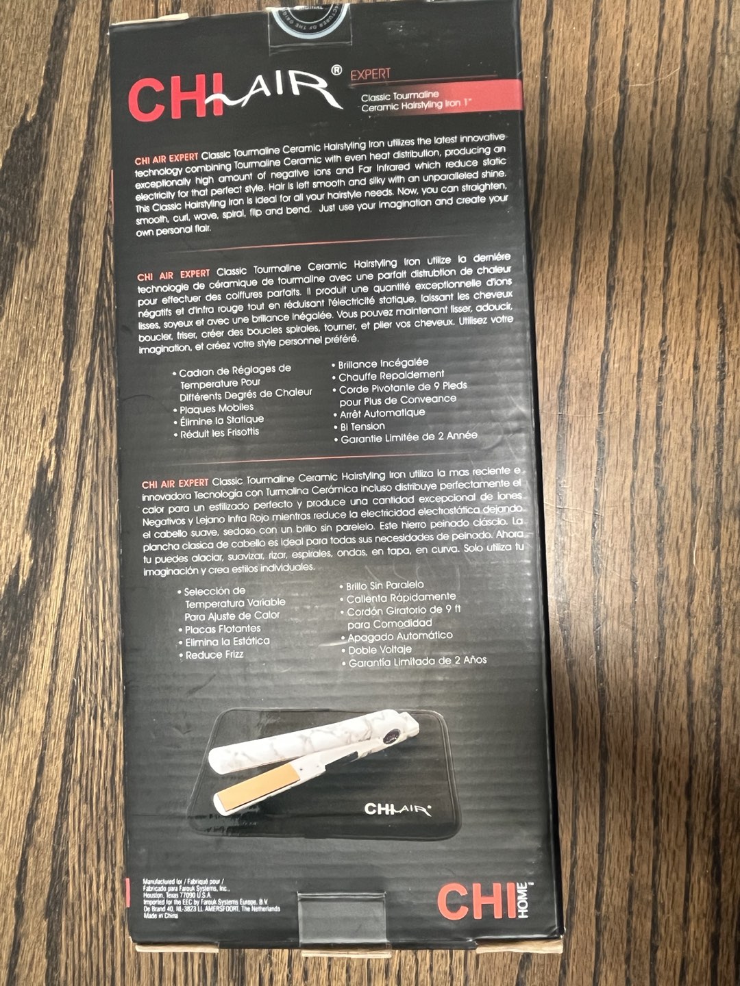 CHI AIR Straightener 1�” image indicator(3)