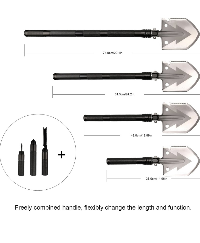 New Military / Multifunctional Gardening Shovel image indicator(5)