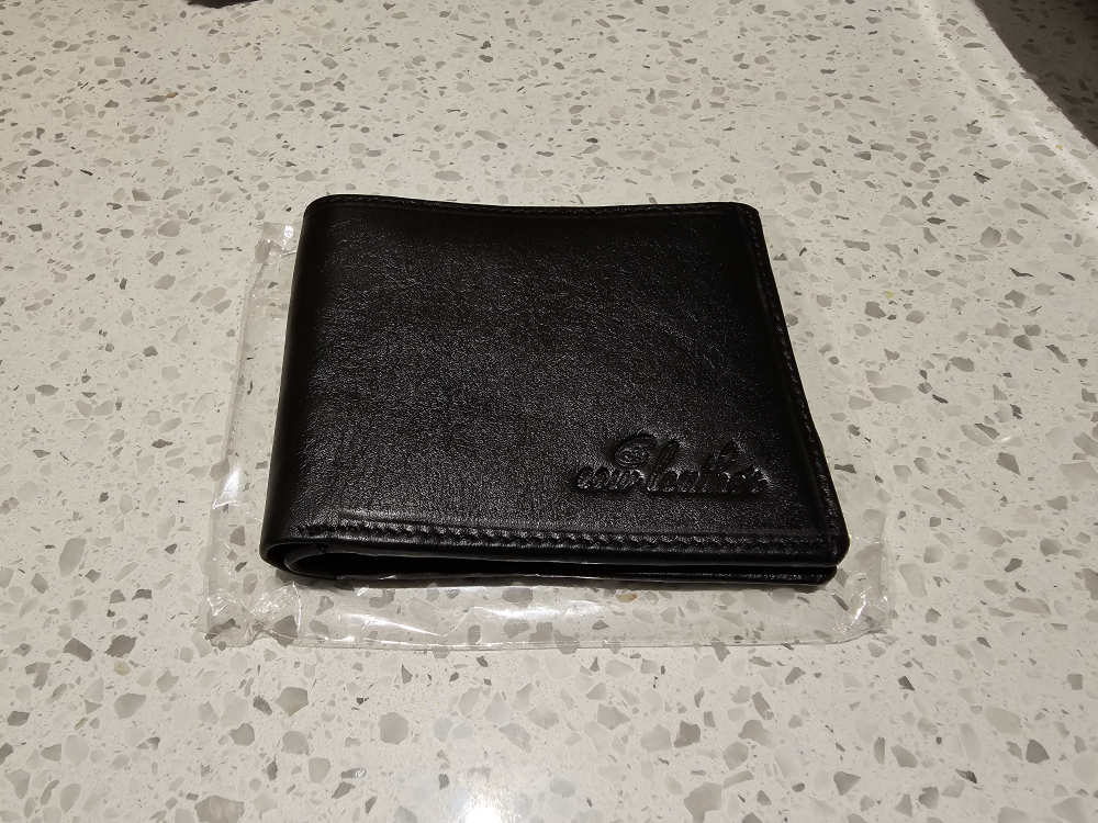 Mens bifold leather wallet - photo 2