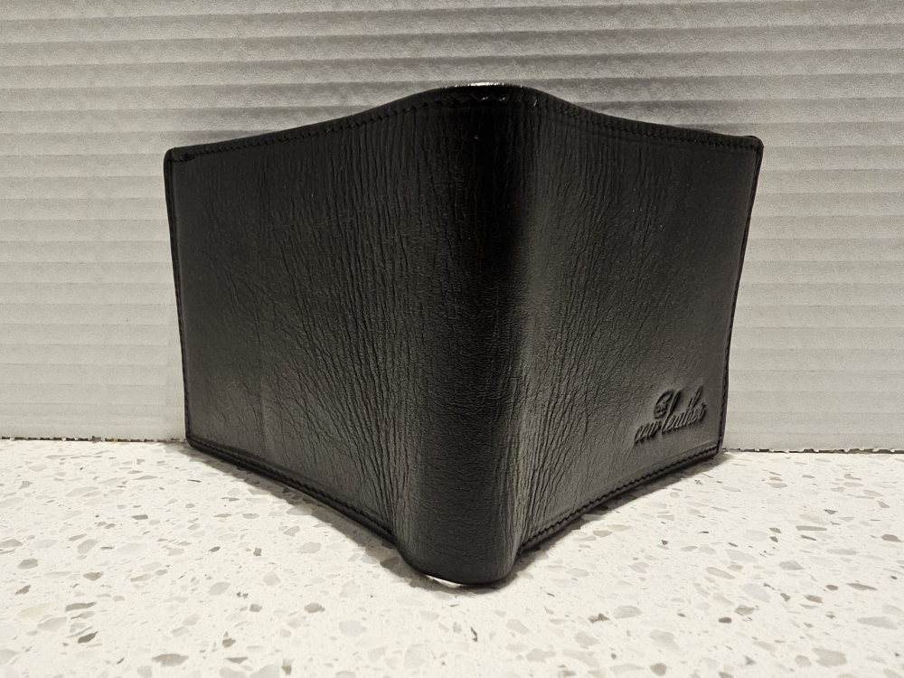 Mens bifold leather wallet - photo 5