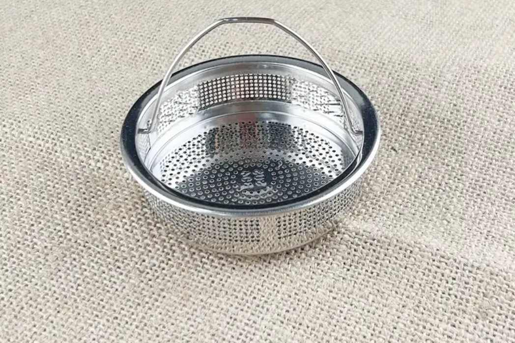 1 pc kitchen sink strainer stainless steel (New) image indicator(3)