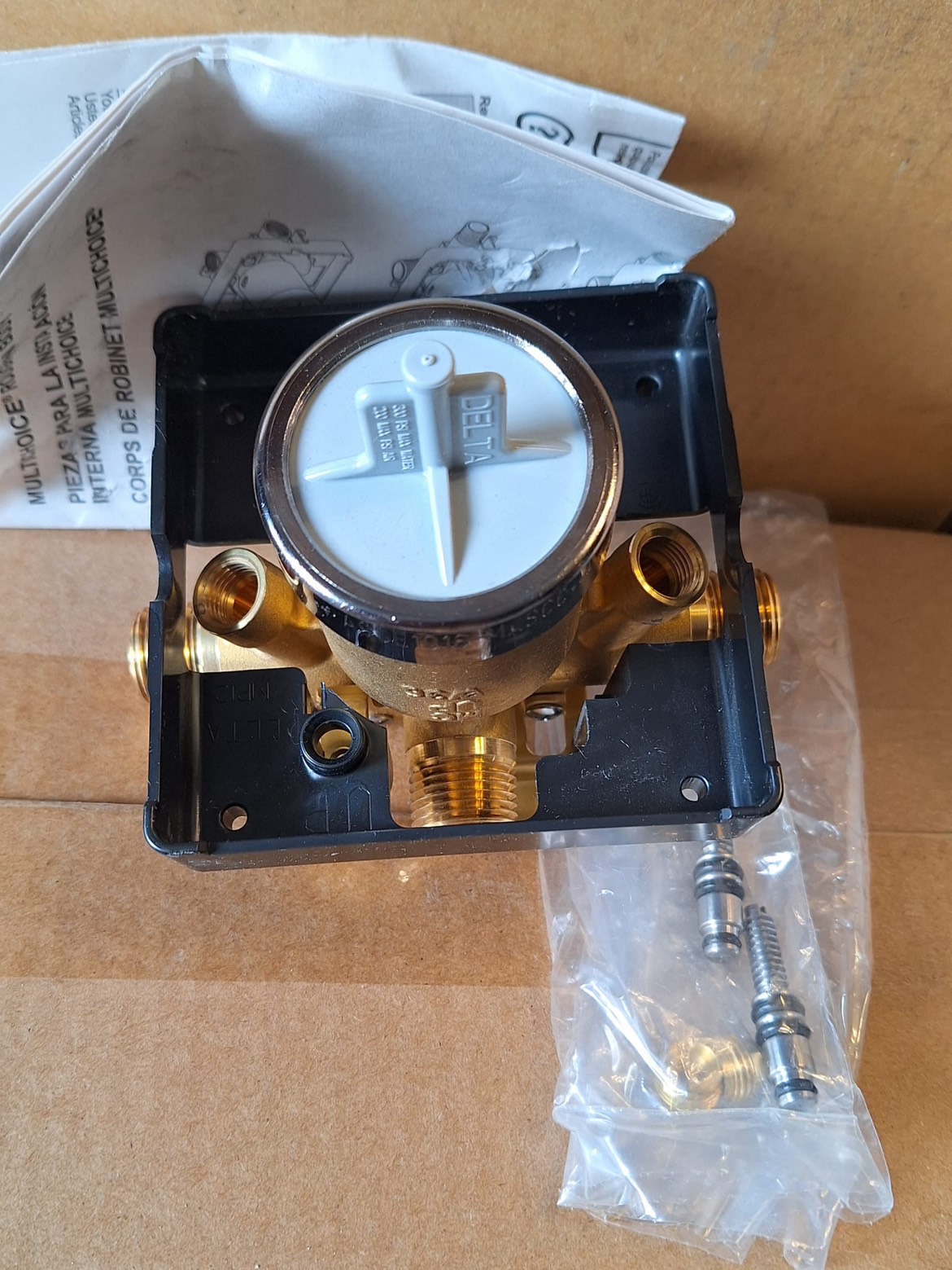 Delta Faucet R10000-UNBX MultiChoice Tub and Shower Valve image indicator(3)