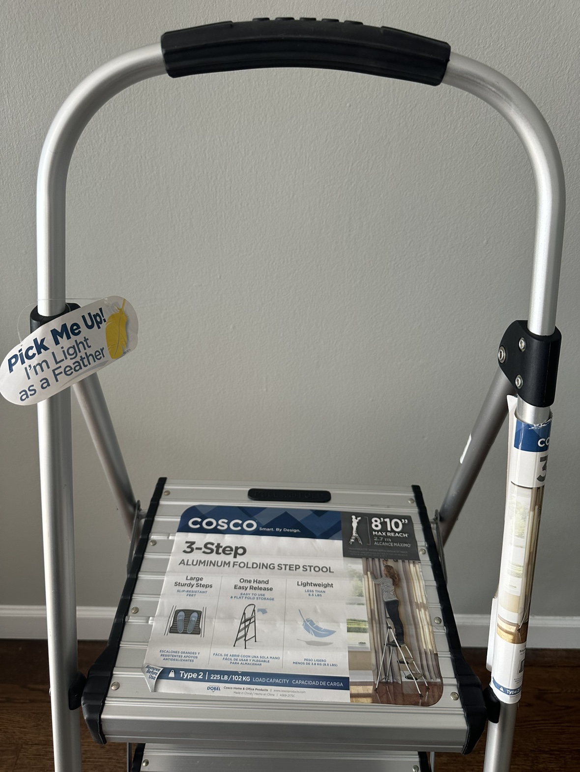 3-step Aluminum Step Stool - photo 2