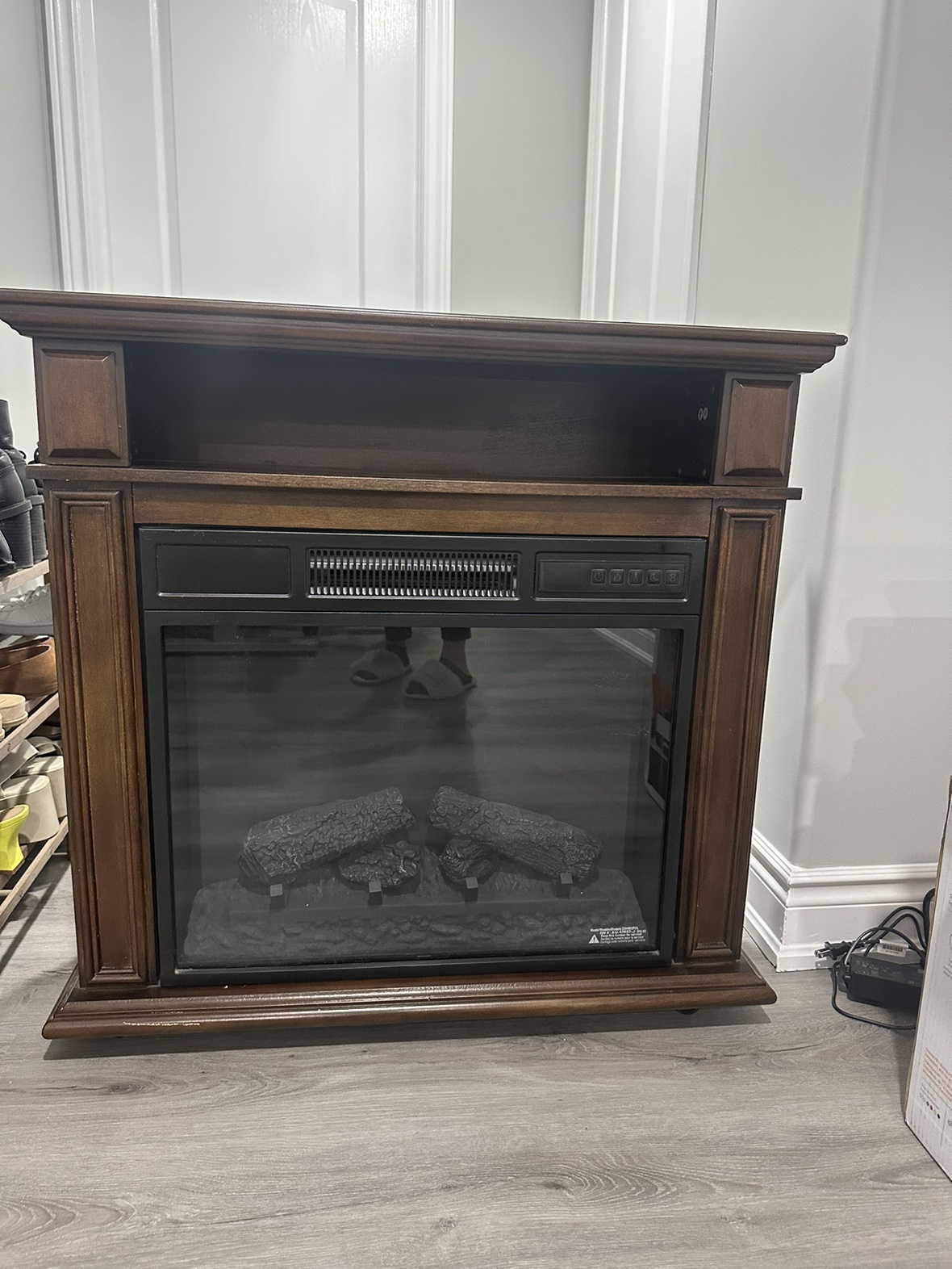 Electric Fireplace with Heater - photo 2