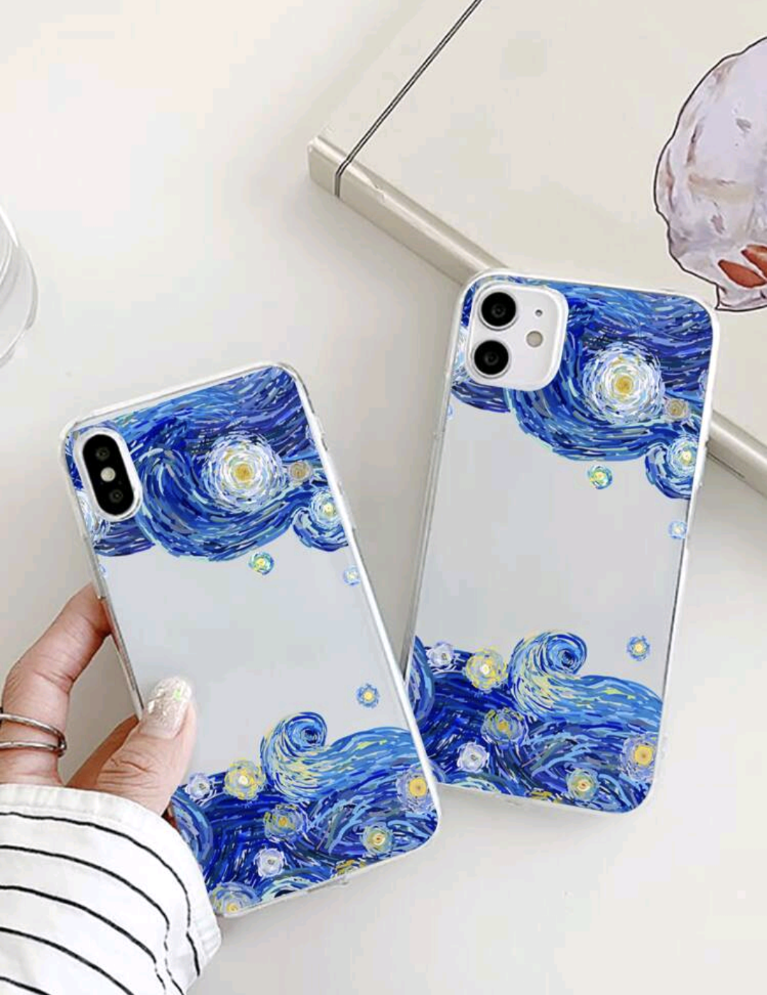 Google Pixel 7a case Van Gogh Starry Night design - photo 2