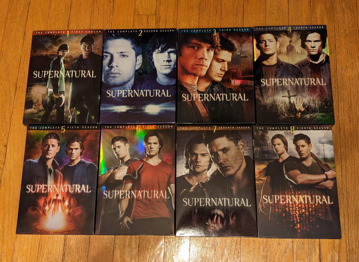Supernatural DVD Boxsets S1-8