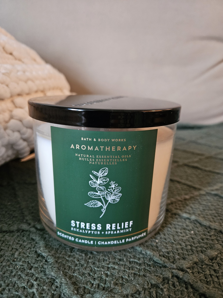 Large Candle Eucalyptus Spearmint