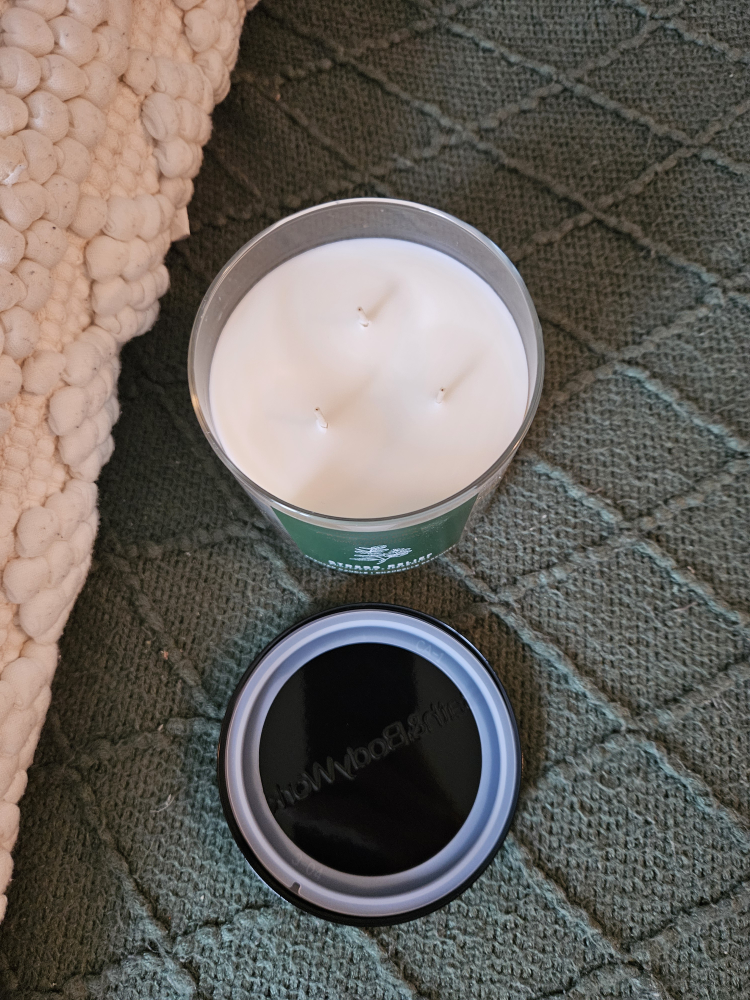 Large Candle Eucalyptus Spearmint - photo 2
