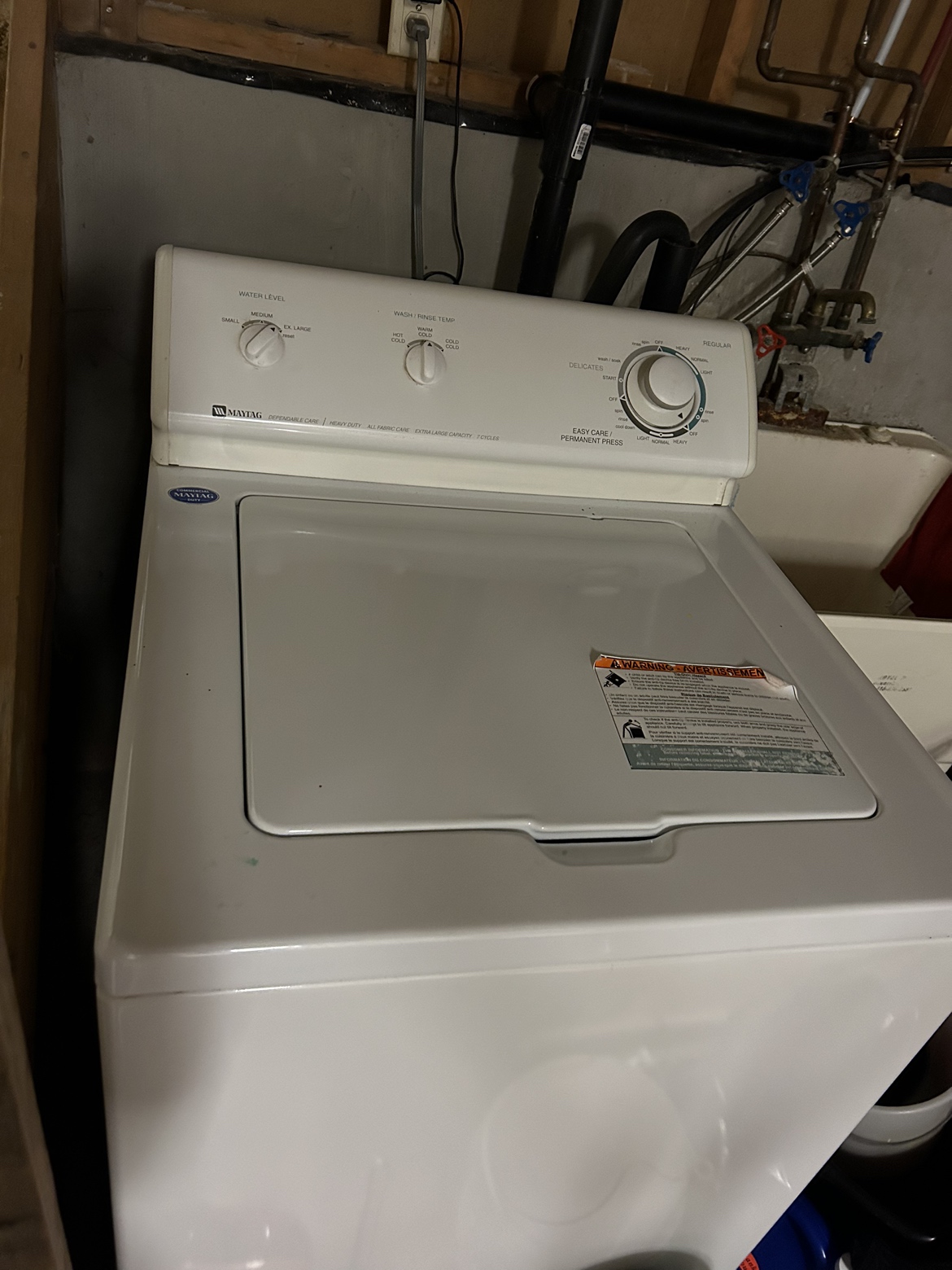 Washer and dryer image indicator(2)