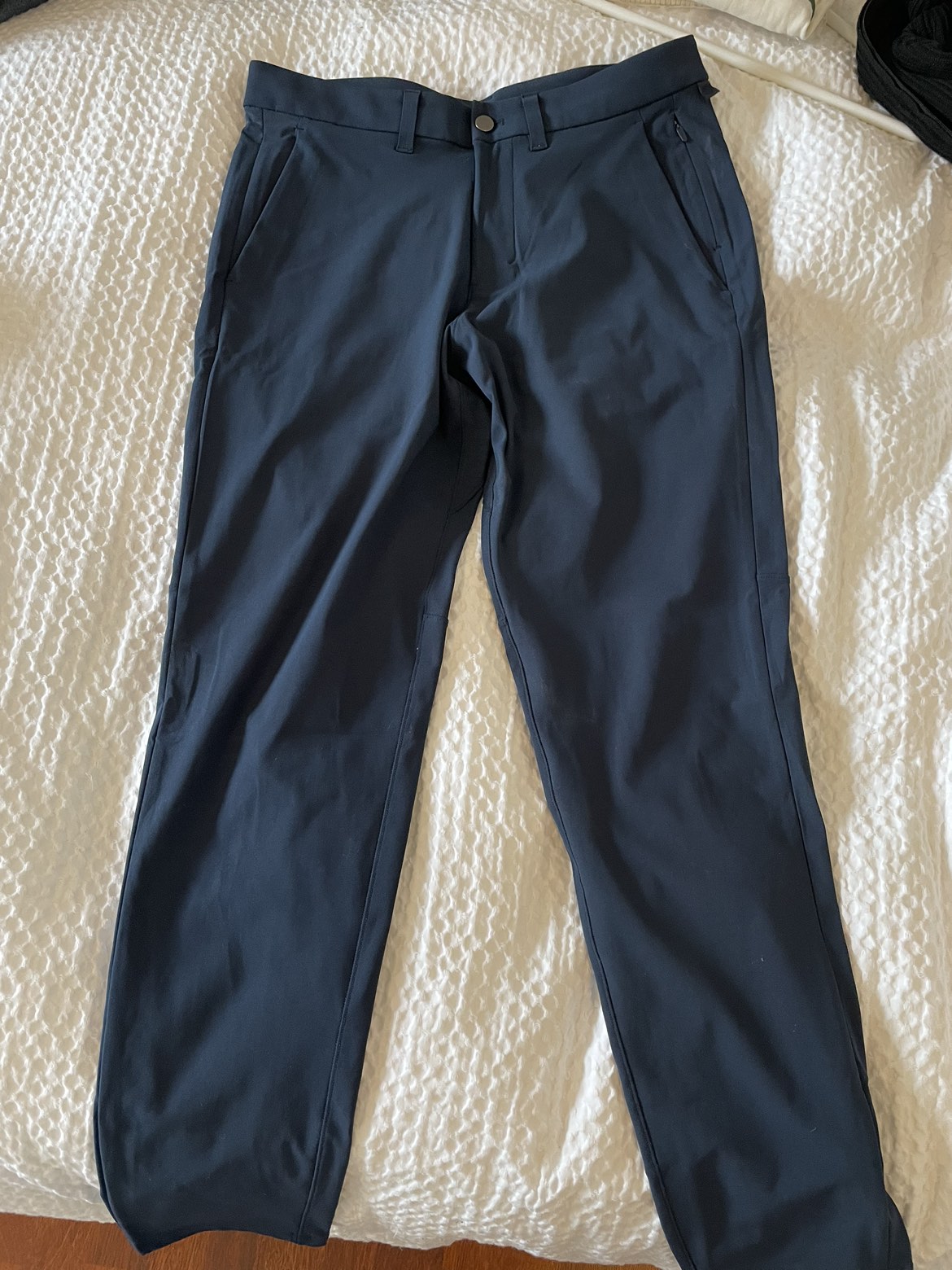 Lululemon— ABC Slim-Fit Trouser Navy Blue image indicator(3)