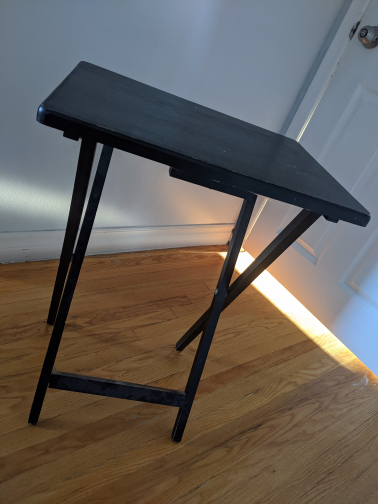 Black Wooden Table image indicator(2)