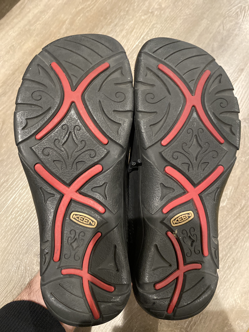 KEEN Sterling City Black Nubuck Oxford Shoes US Womens 7 image indicator(3)