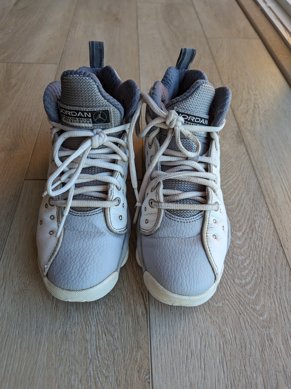 original leather Jordan shoes size 4, 23 cm thumbnail