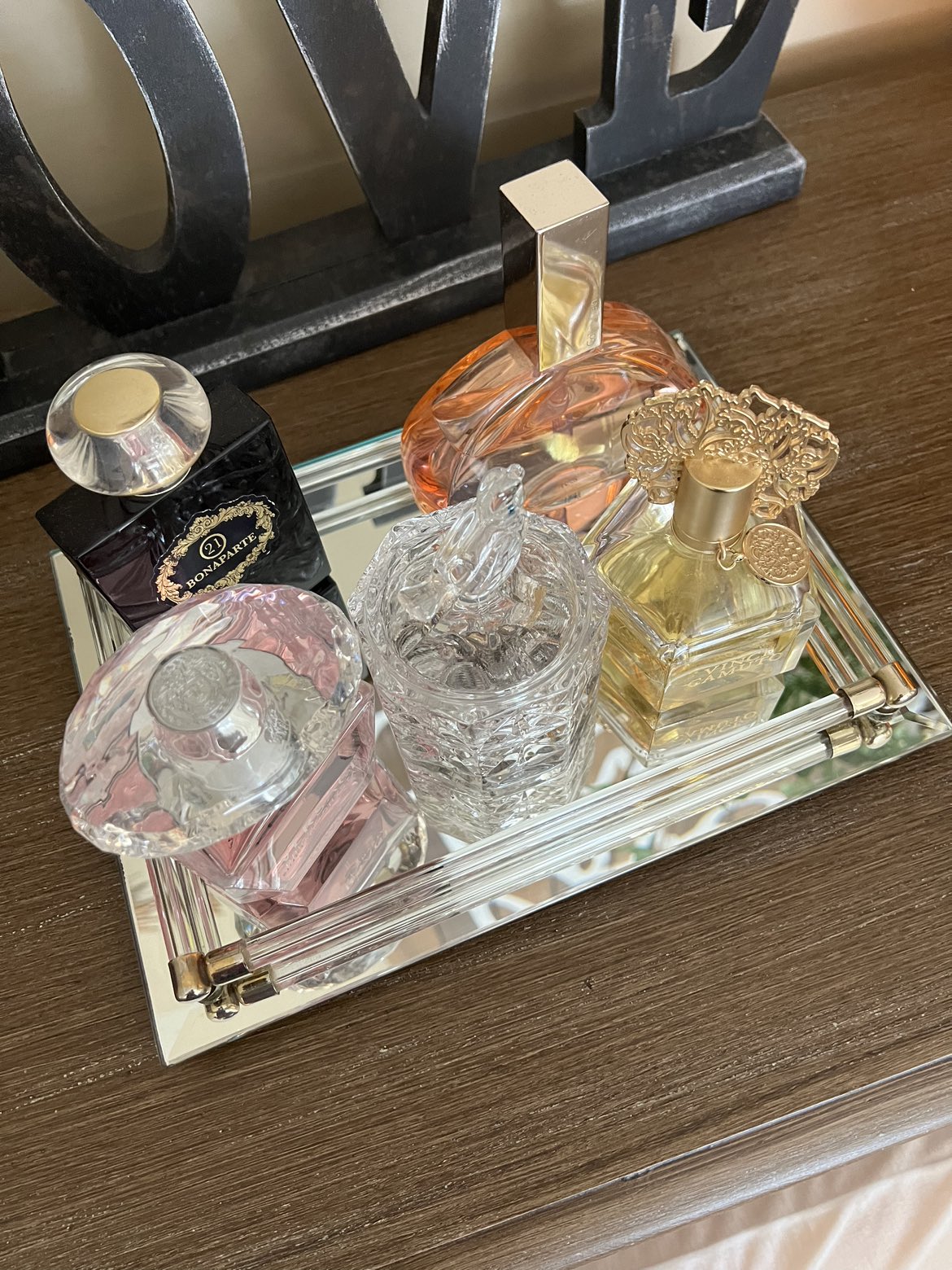 Vintage Mirror Vanity Tray - photo 3