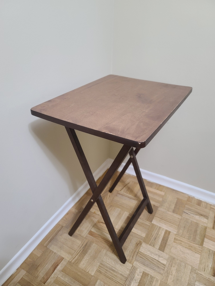 [MOVE OUT SALE]  Mainstays single folding tray table - photo 2