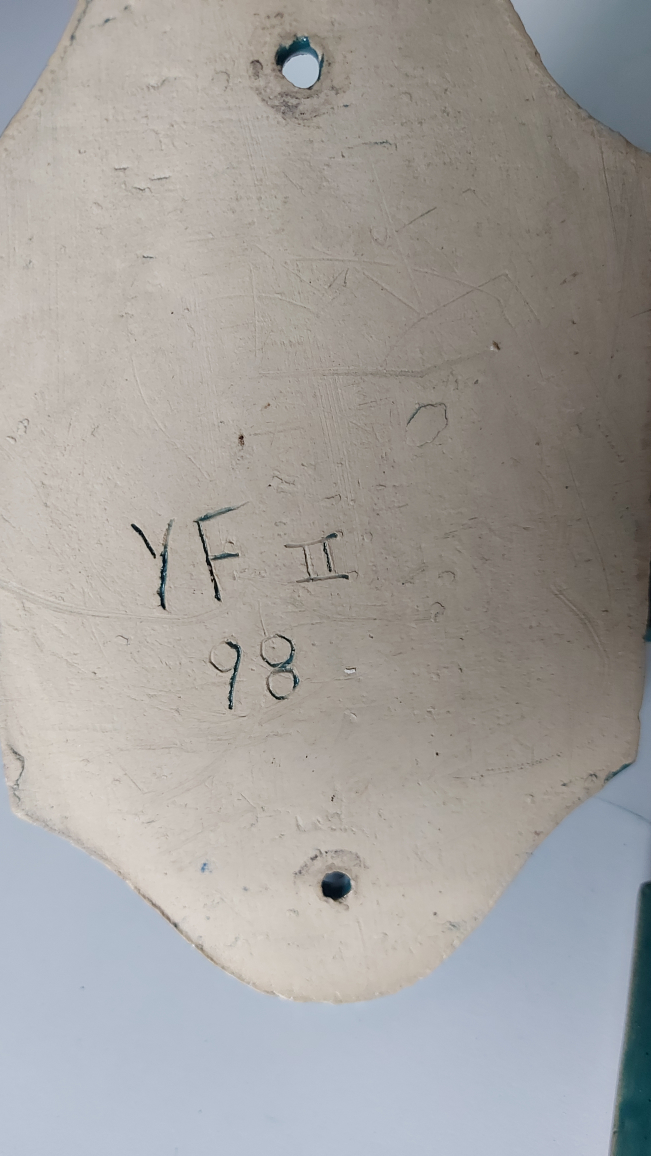 4 Handmade Vintage Ceramic Wall Sconce Candle Holders - As NEW image indicator(3)